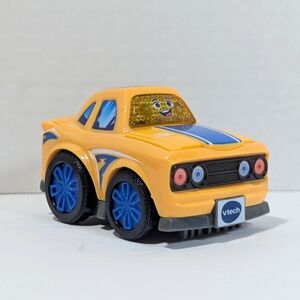 VTech Go! Go! Smart Wheels Yellow Race Car Vehicles Light Sound Talks Works